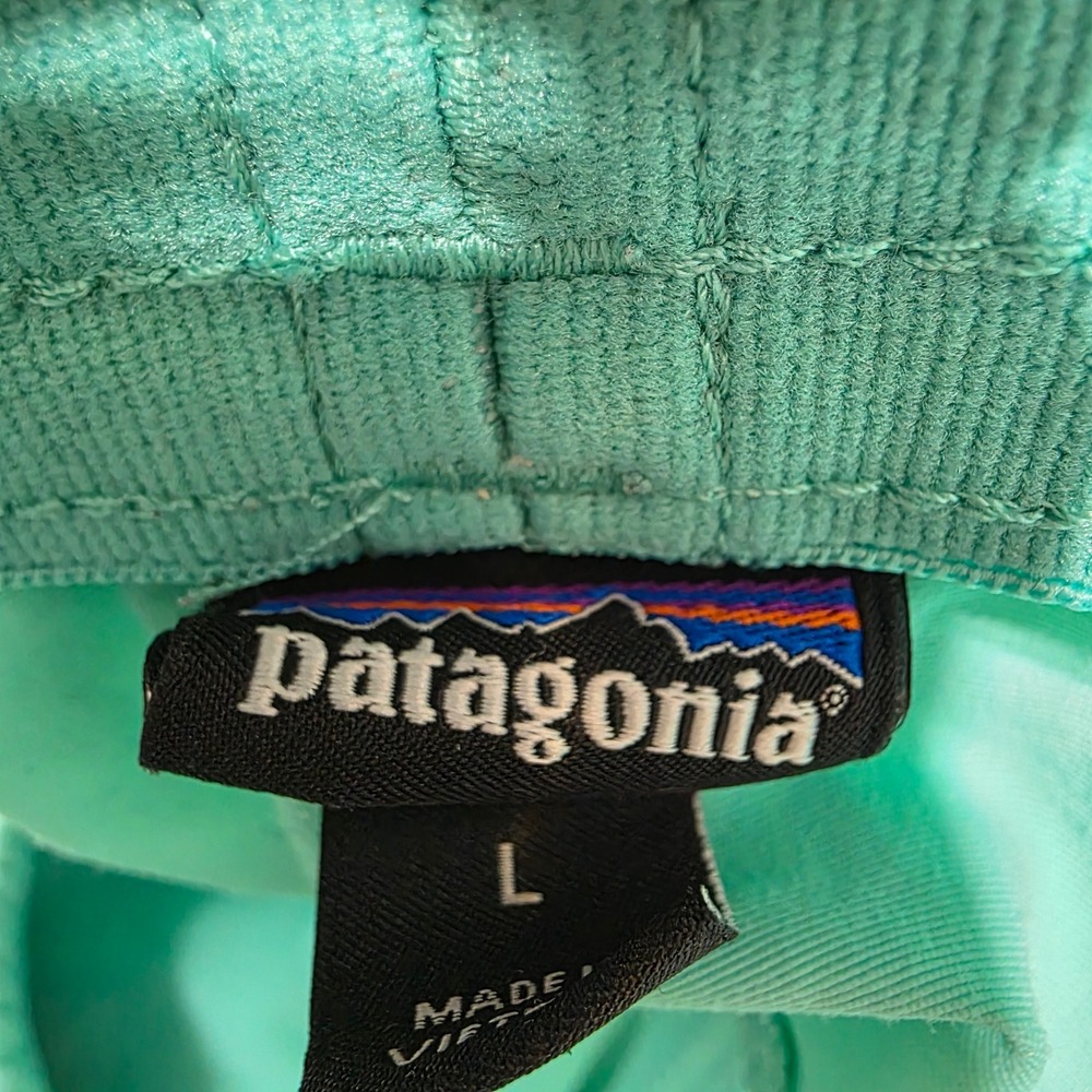 Patagonia Shorts Men Large Black Teal 5" Inseam 2 Pair Bundle Swim Hike - Picture 8 of 16